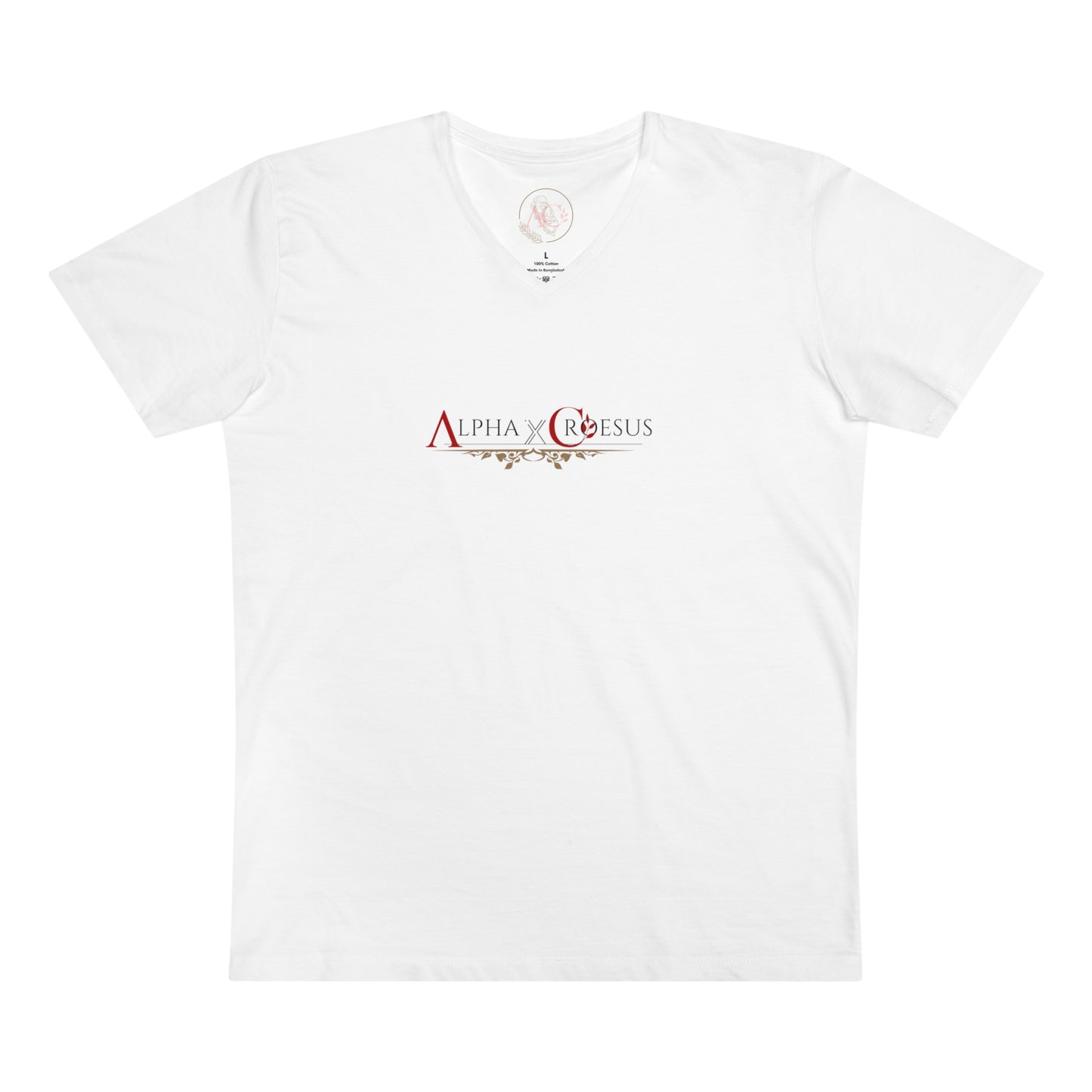 Présentateur col en V AxC (BLANC)