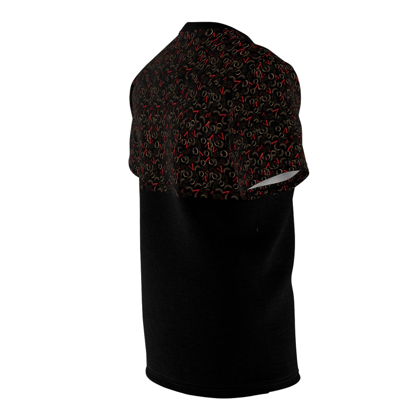 T-shirt unisexe coupé-cousu AxC (NOIR)