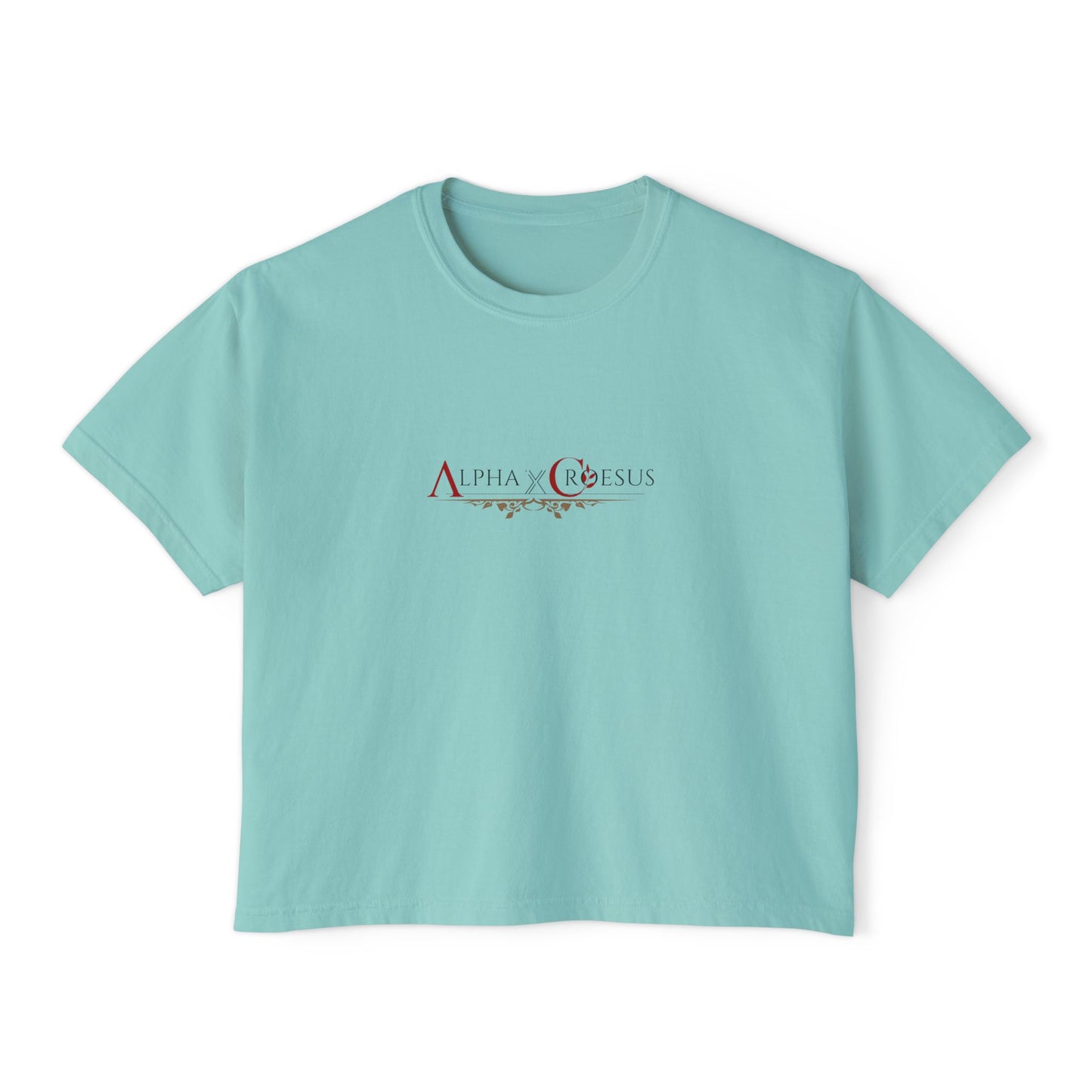 T-shirt boxy pour femme AxC
