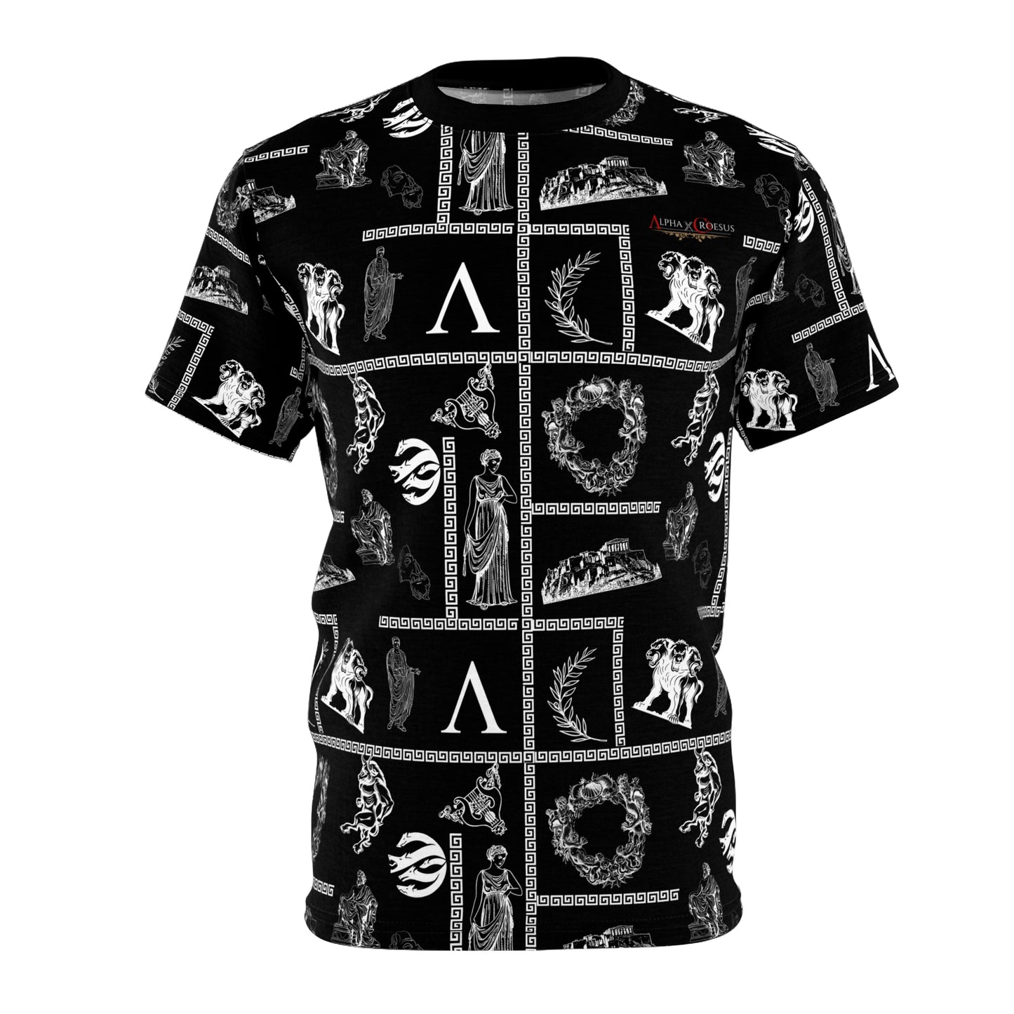 Unisex Cut & Sew Tee AxC Dumanis ( BLACK )