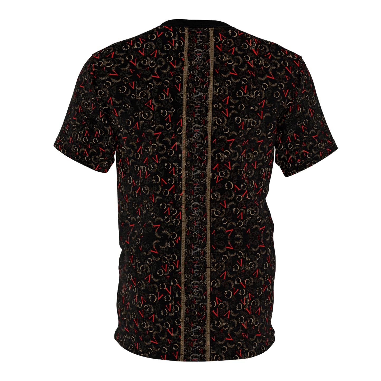 T-shirt unisexe coupé-cousu AxC (NOIR)