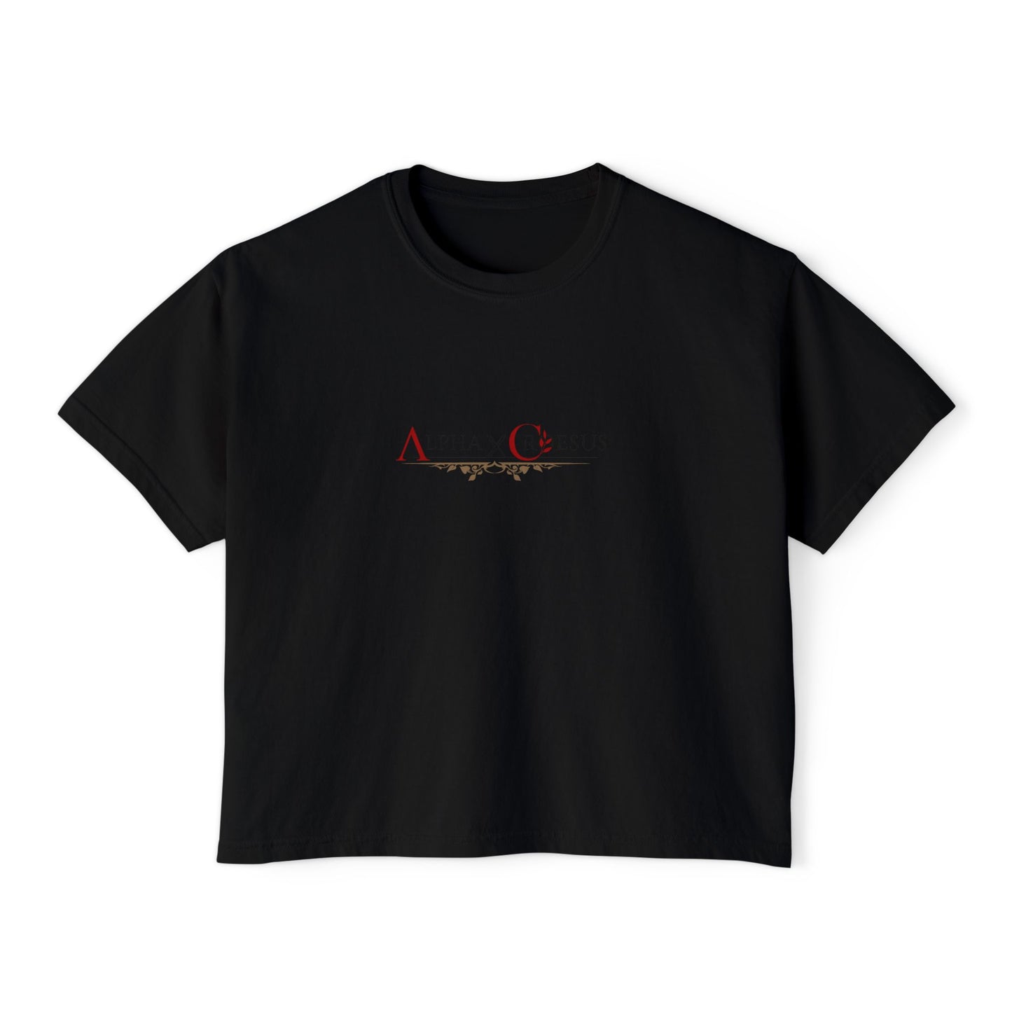 T-shirt boxy pour femme AxC