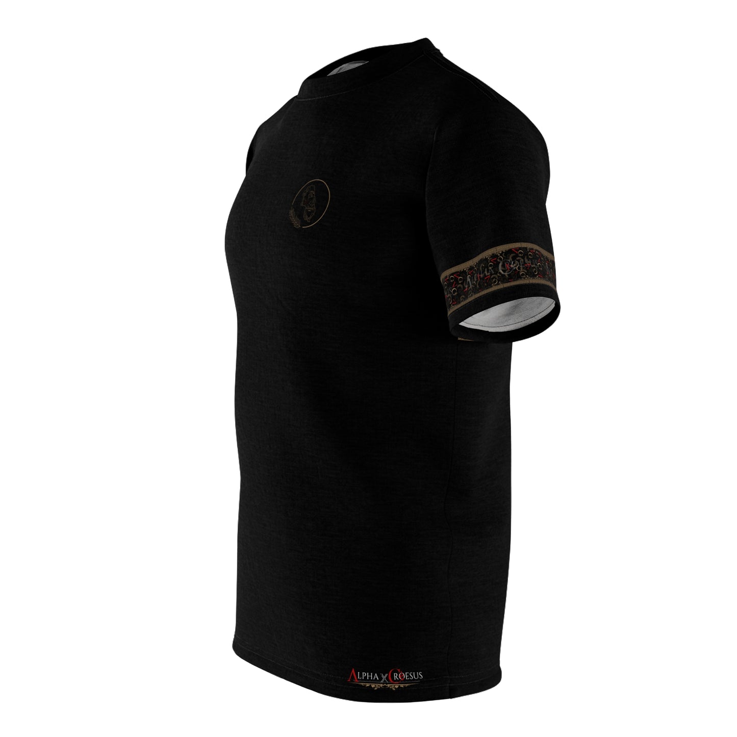 T-shirt unisexe coupé-cousu AxC (NOIR)