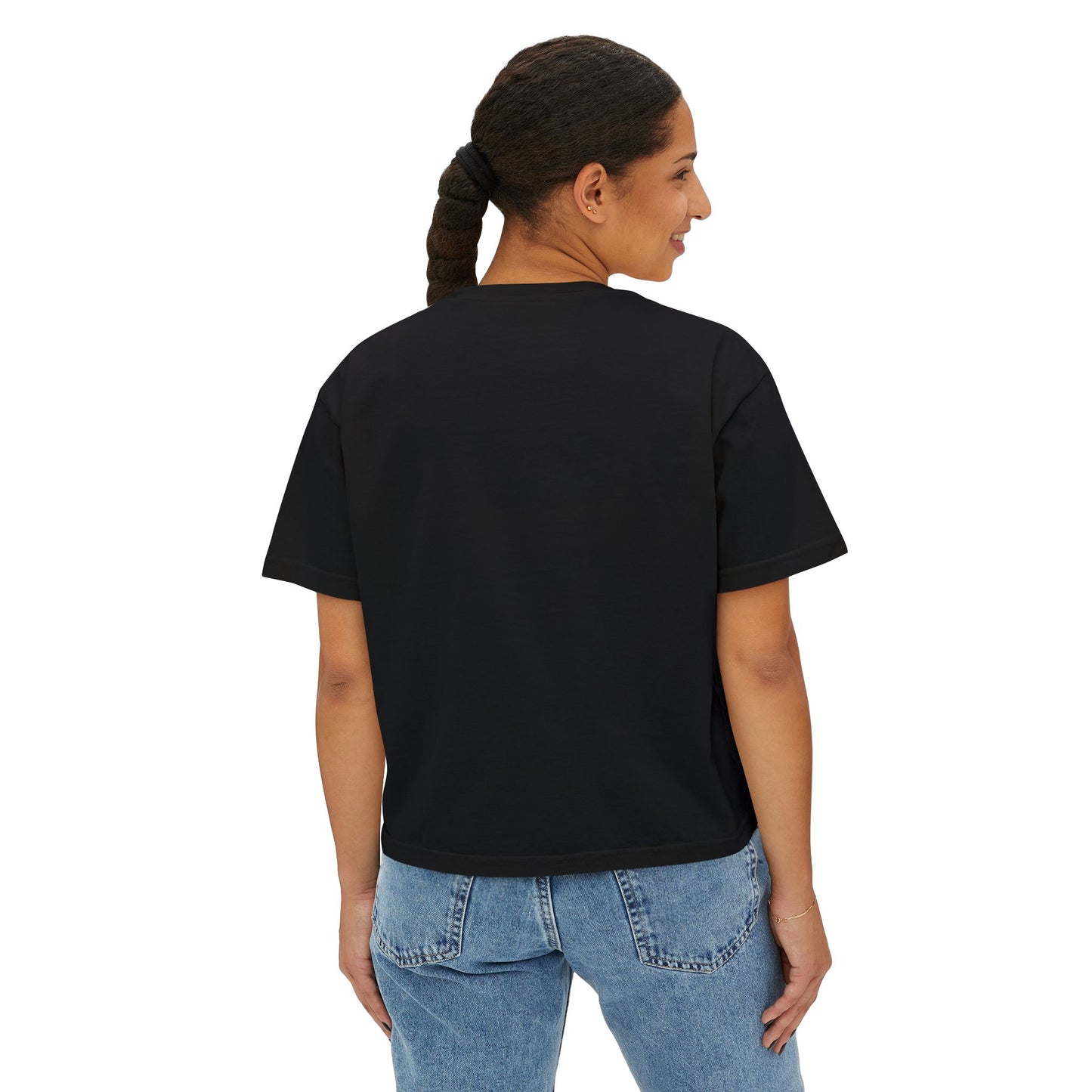 T-shirt boxy pour femme AxC