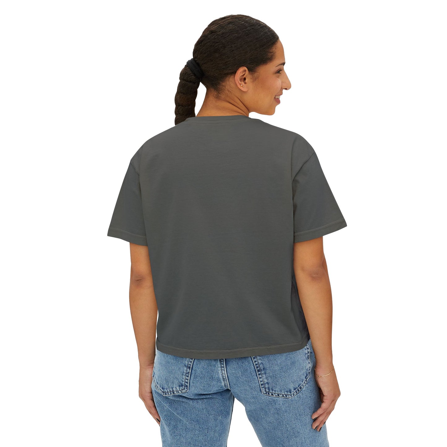T-shirt boxy pour femme AxC