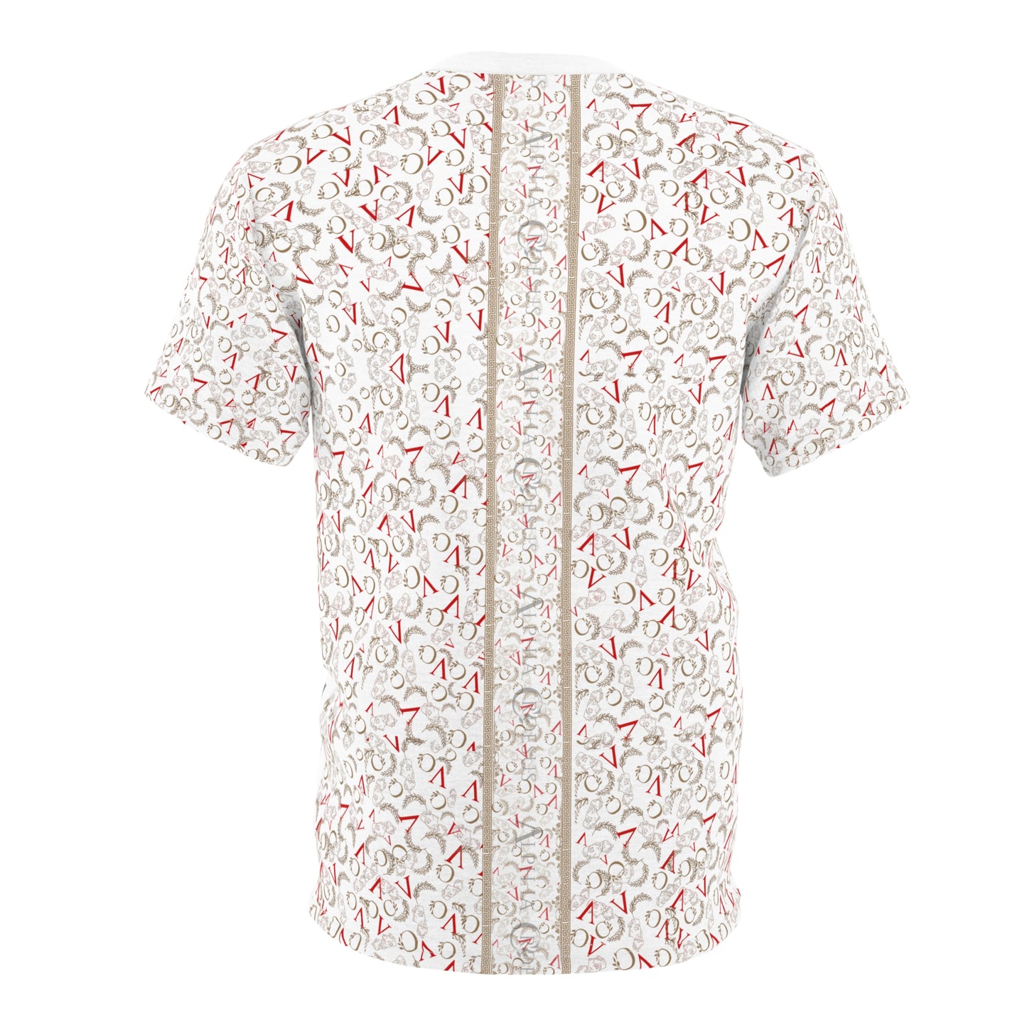 T-shirt unisexe coupé-cousu AxC (BLANC)
