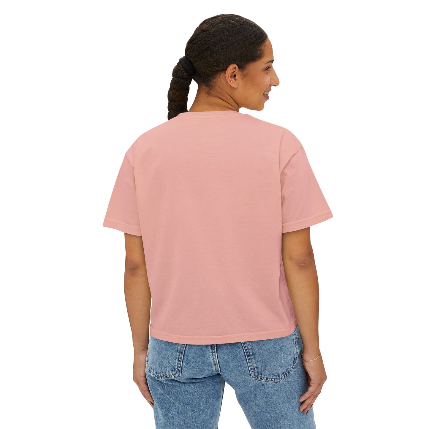 T-shirt boxy pour femme AxC