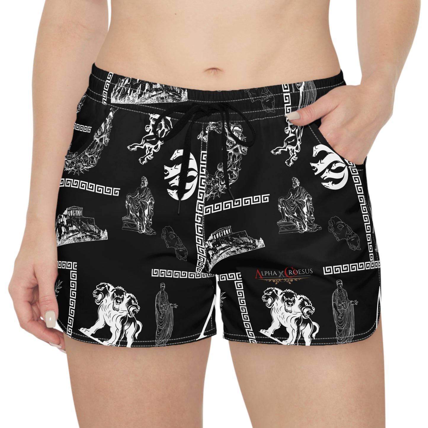 Women's Casual Shorts AxC Dumanis (BLACK)