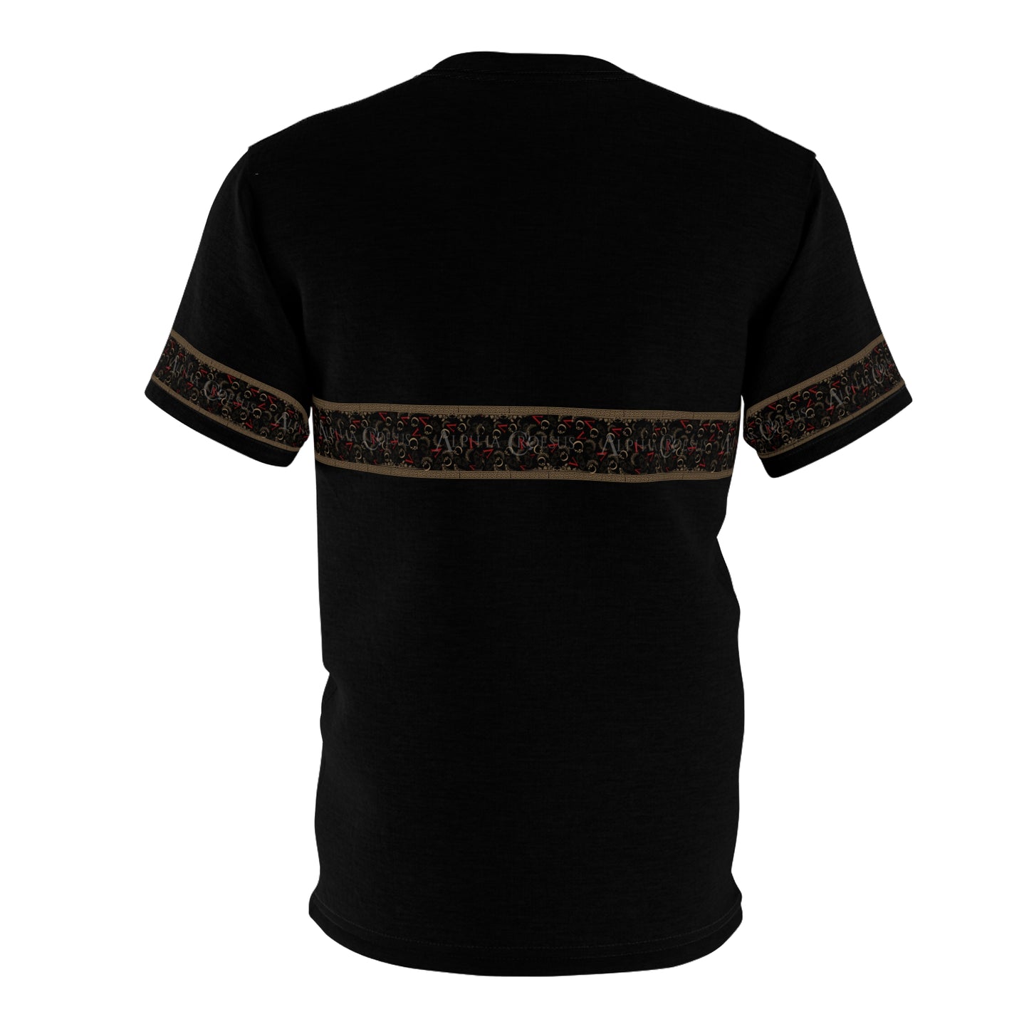 T-shirt unisexe coupé-cousu AxC (NOIR)