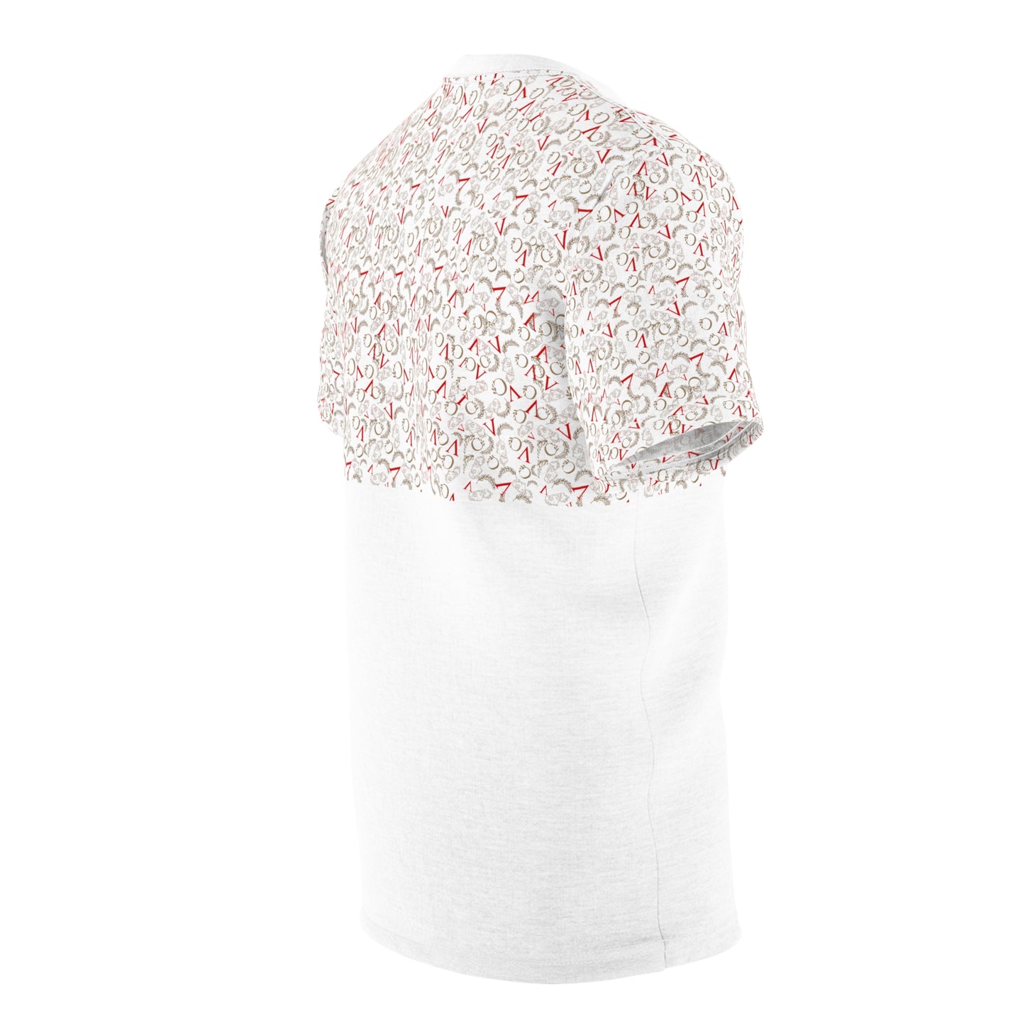 T-shirt unisexe coupé-cousu AxC (BLANC)