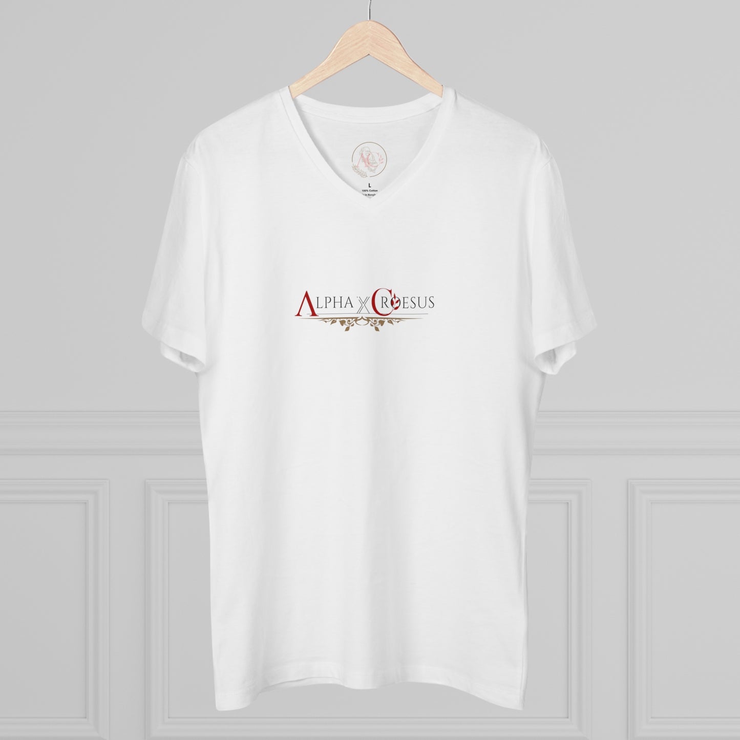 Présentateur col en V AxC (BLANC)