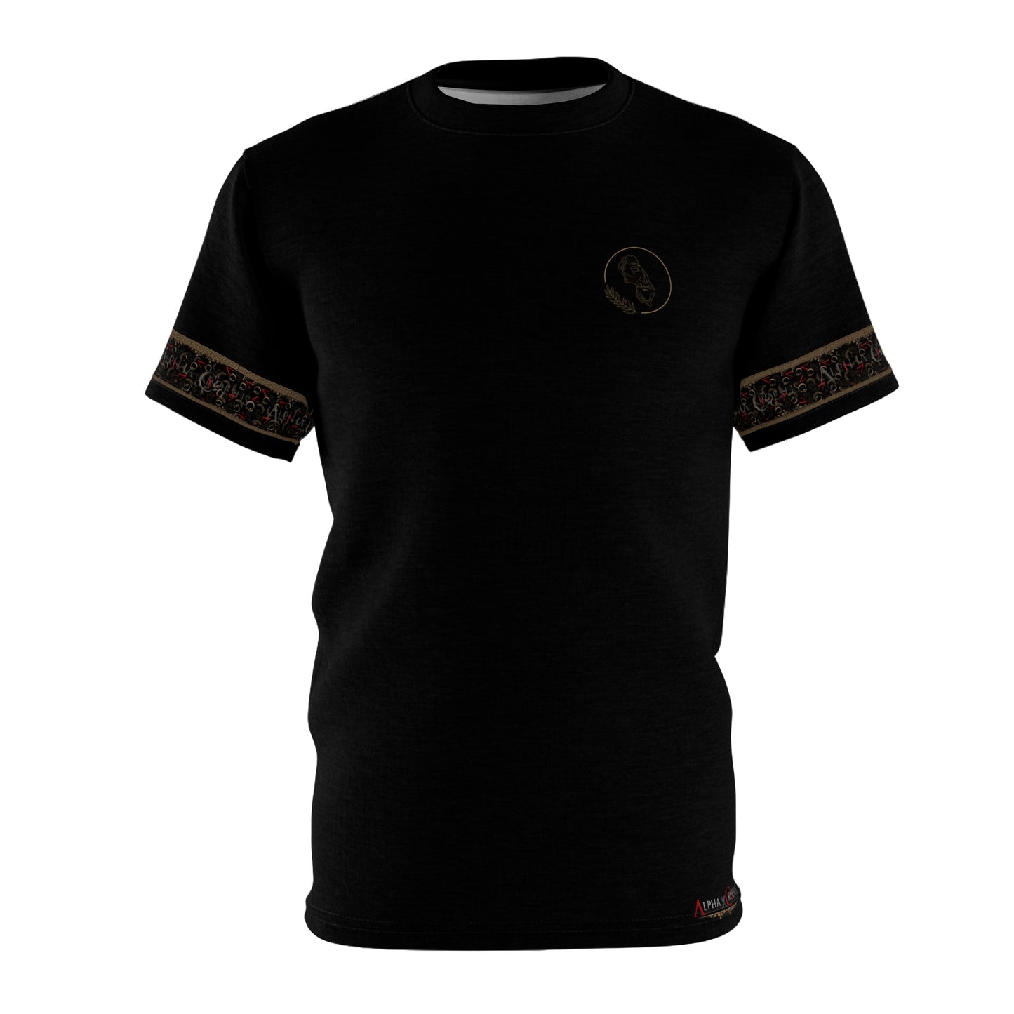T-shirt unisexe coupé-cousu AxC (NOIR)