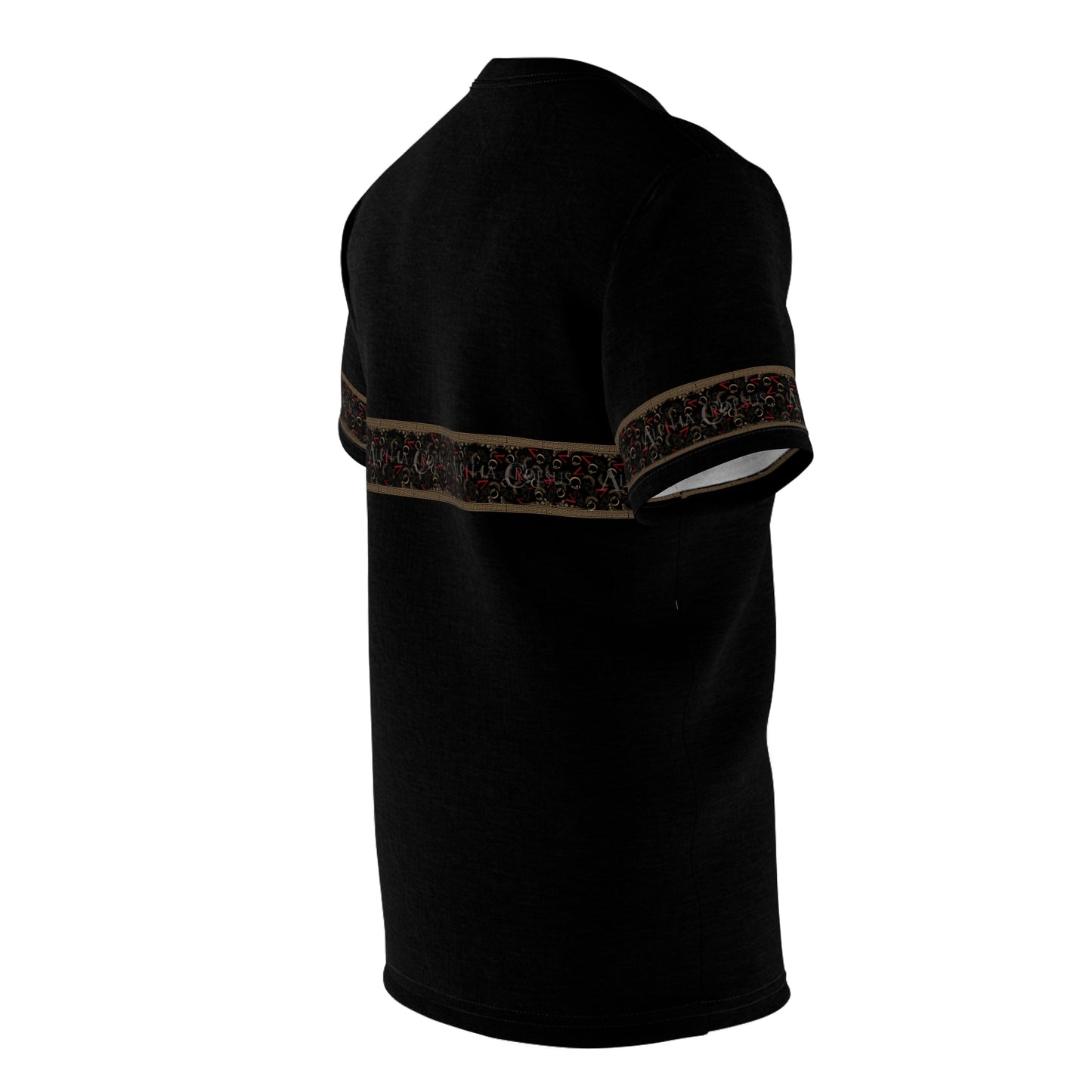T-shirt unisexe coupé-cousu AxC (NOIR)