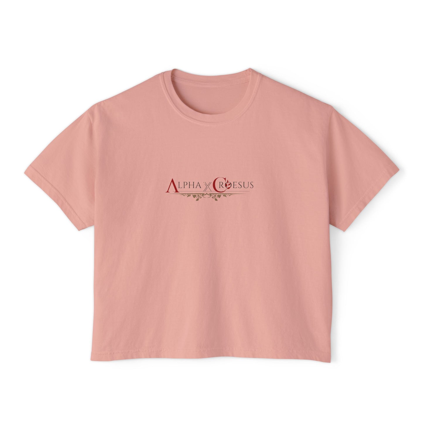 T-shirt boxy pour femme AxC