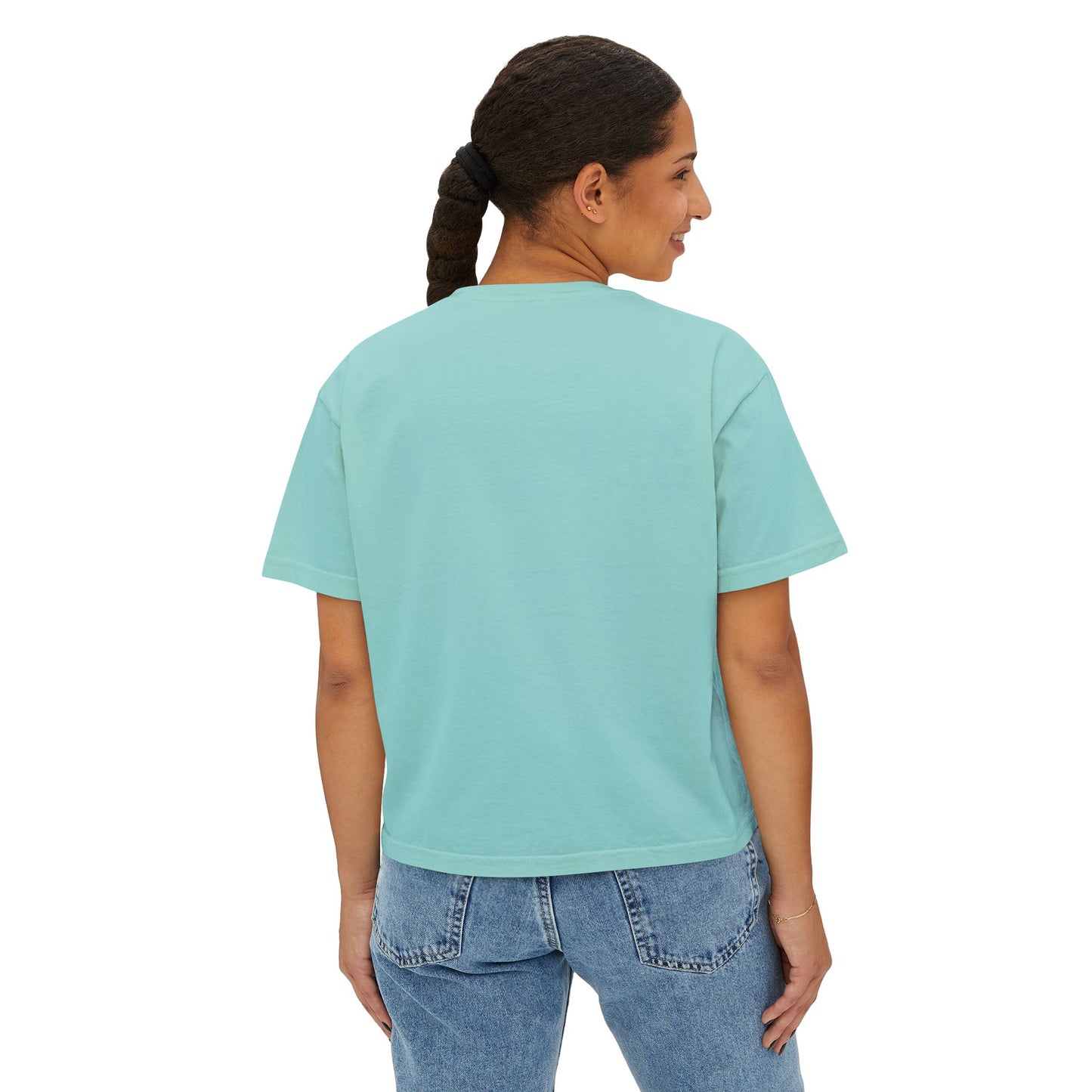 T-shirt boxy pour femme AxC