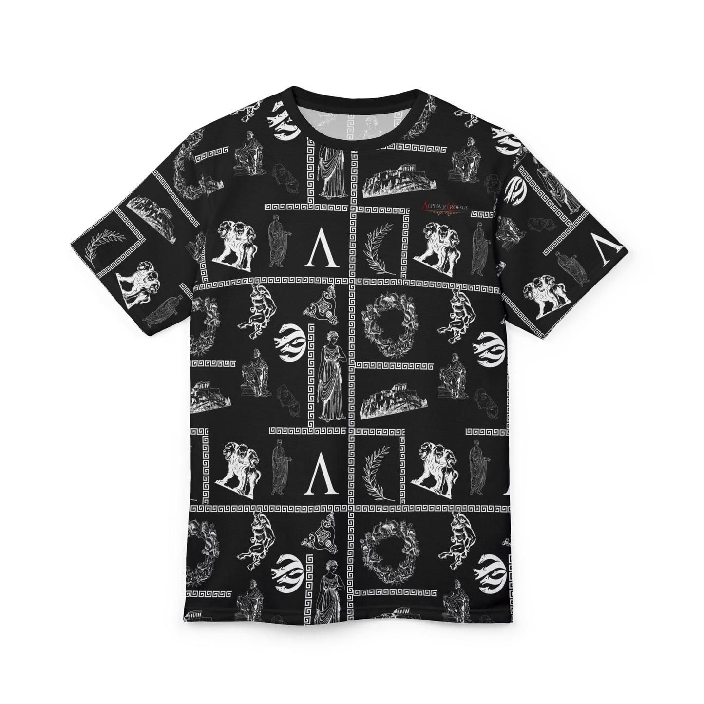 Unisex Cut & Sew Tee AxC Dumanis ( BLACK )