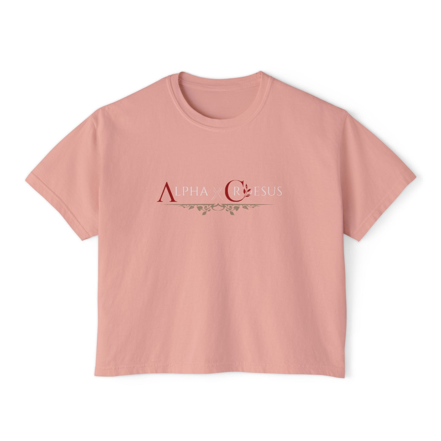 Women's Boxy Tee Alpha X Croesus