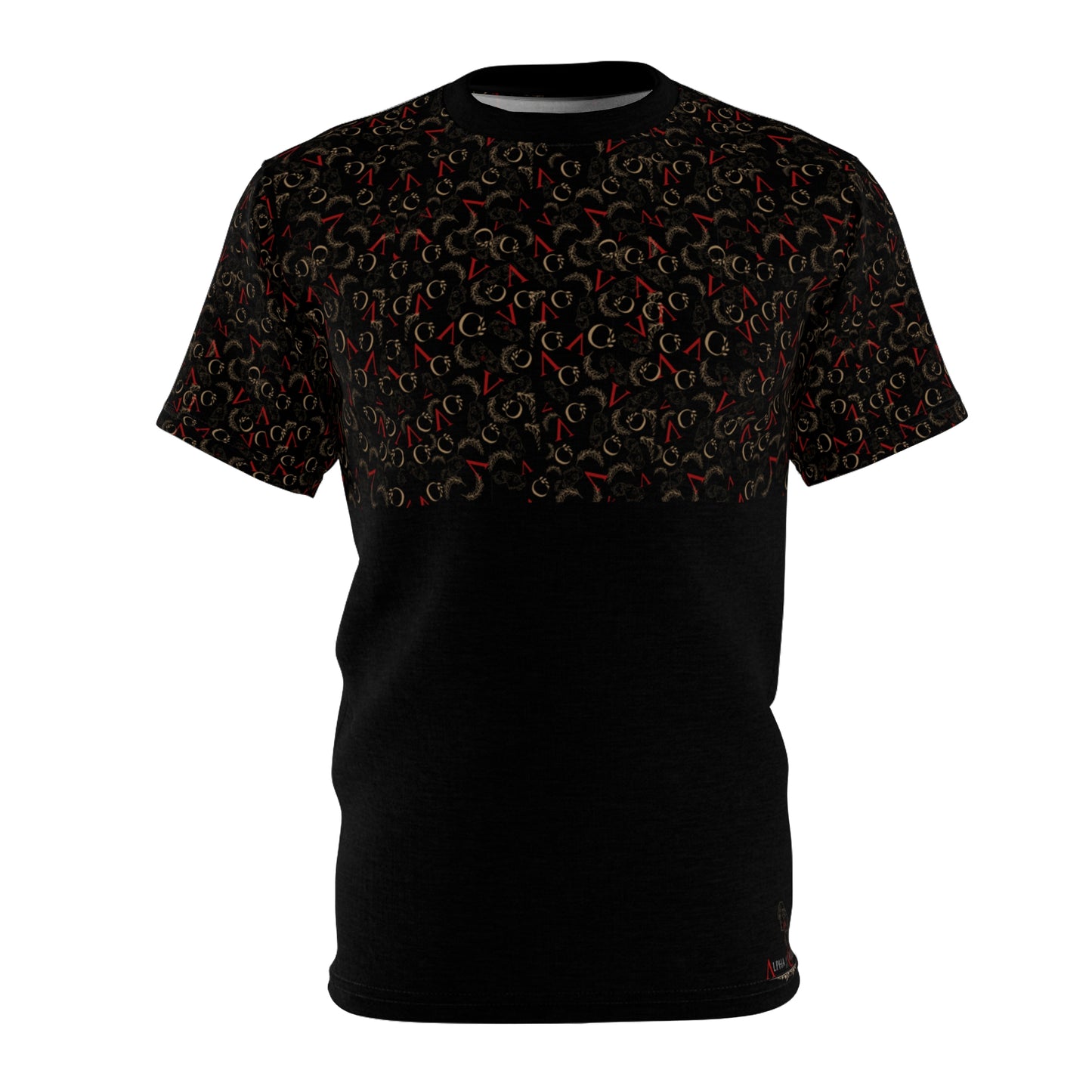 Unisex Cut & Sew Tee AxC (BLACK)