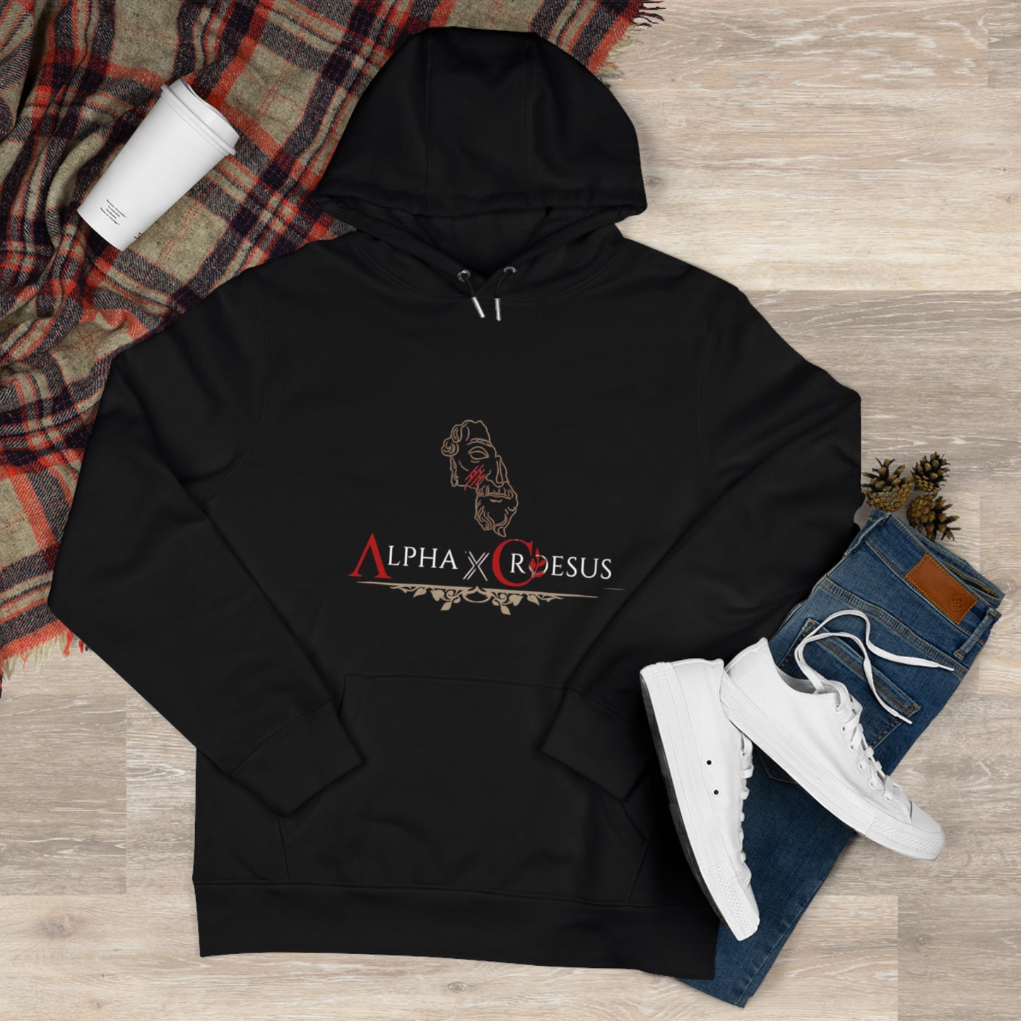 King Hooded Sweatshirt AxC ( Dark Colors )